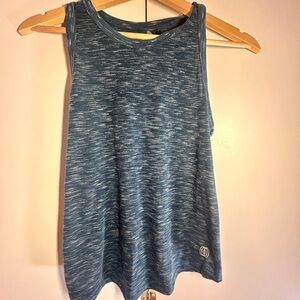 Women's Blue Sleeveless Top